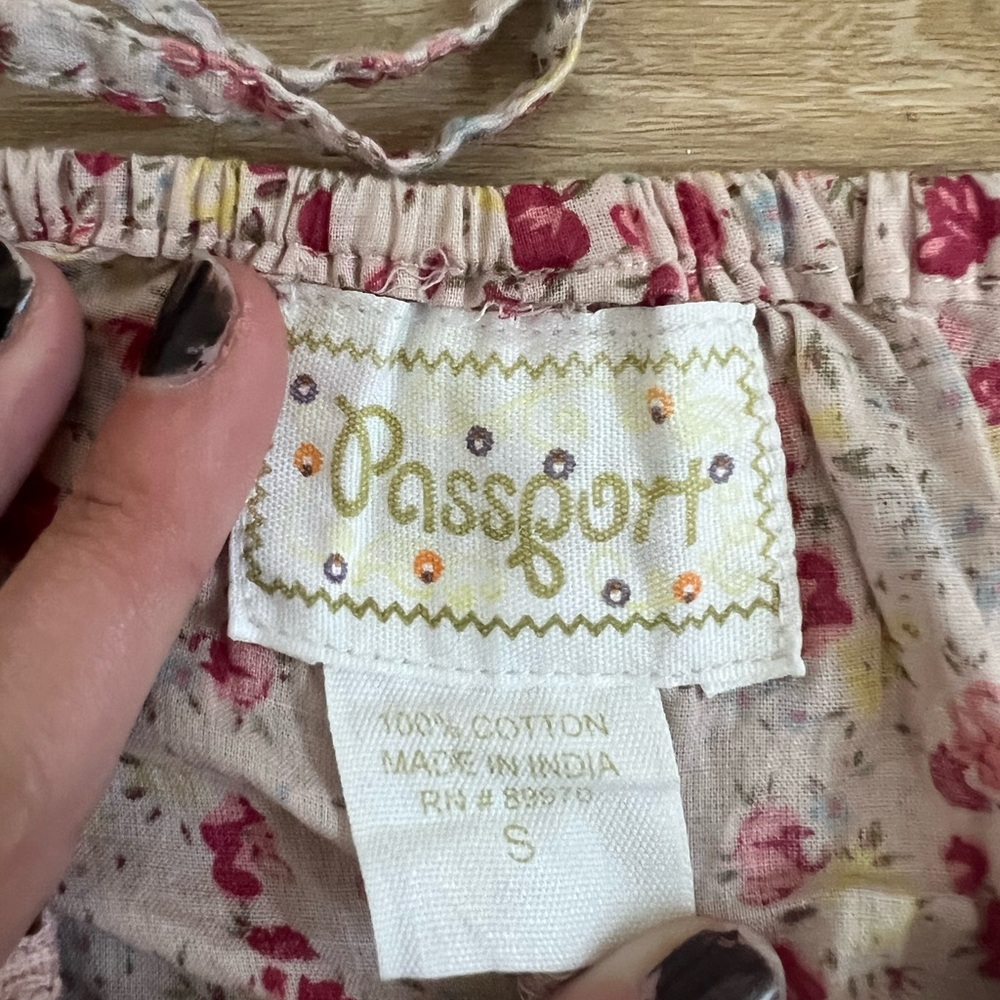 y2k floral babydoll top - Picture 3 of 3